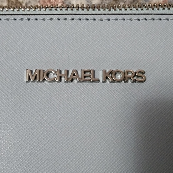 Michael Kors Charlotte TZ Tote Vista Blue Large - Picture 13 of 16